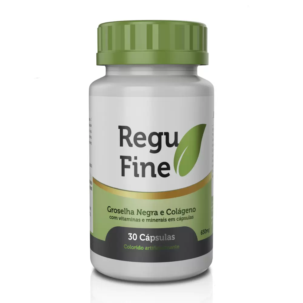 INIBIDOR DE APETITE - REGU FINE GROSELHA NEGRA - ORIGINAL - 30 CAPS